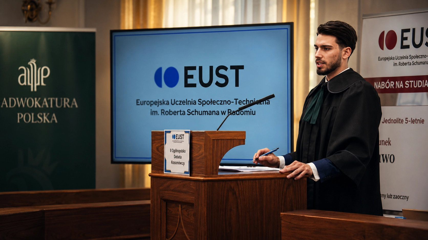 Studenci podczas zajęć akademickich