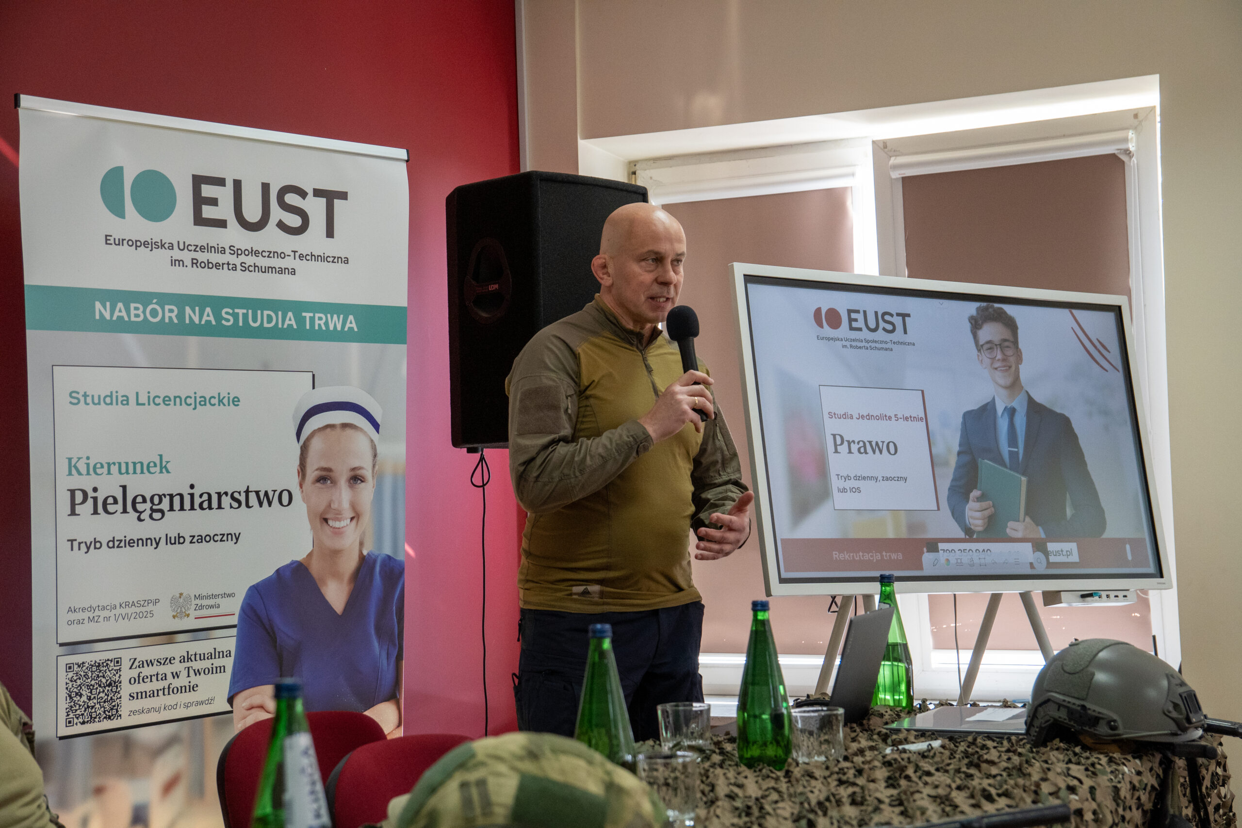 Studenci podczas wydarzenia EUST