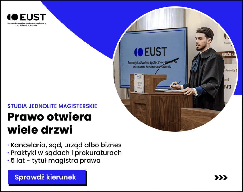 CTA zachęcające do zapisów na studia